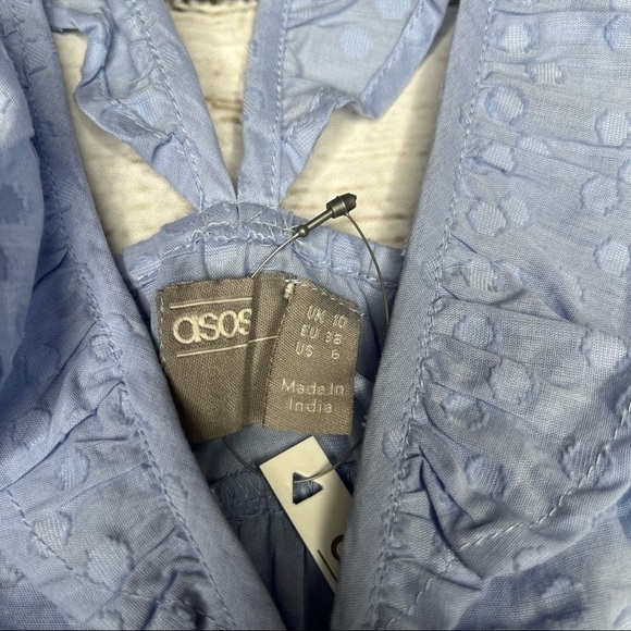 NWT ASOS Halter Neck Summer Mini Dress Size 6 - Picture 6 of 13